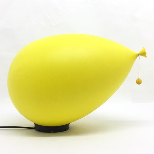 Palloncino giallo lampada - giallo, xl