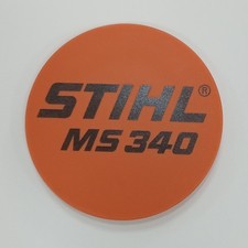 Targhetta originale Stihl MS