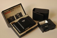 fotocamera Minox 35 GT, obiettivo 2,8, astuccio, libretto istruzioni e flash