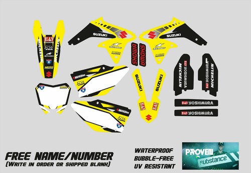 Kit grafica suzuki rmz450 2008 - kit,