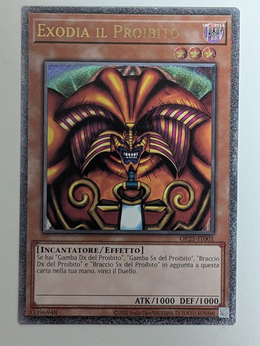 Exodia il proibito - yu-gi-oh!,