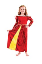 COSTUME VESTITO FANTASIA TUDOR