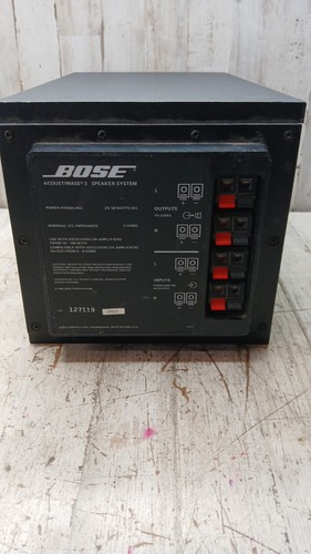 Bose acoustimass serie - 3, iii
