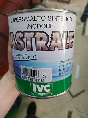 Smalto marino astrale arancio - smalto,