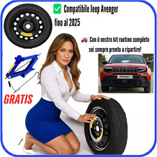 Ruotino di scorta jeep avenger 17" + cric incluso | qualità garantita ?+Guanti