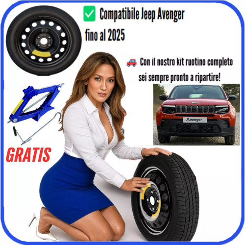 Ruotino scorta jeep avenger - ruotino, di