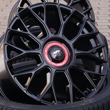 Cerchi 19 pollici DM10 per Audi A4 S4 A5 S5 B8 B9 8H F4 S Line con ABE nero rosso