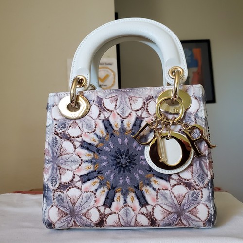 Lady dior calfskin printed - lady,