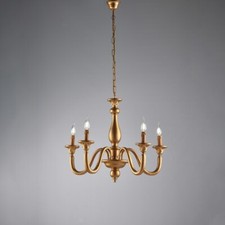 Classic Wooden Chandelier