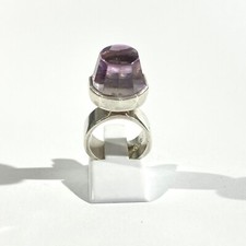 anello vintage modernista argento sterling marcato Svezia firmato Robbert