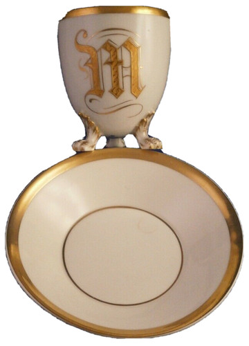 Antica tazza piattino - tazza, e