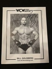 Bill Goldberg Signed 8x10