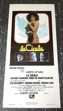Locandina - LA CICALA - Virna Lisi - Clio Goldsmith - Renato Salvatori  ITA 1980
