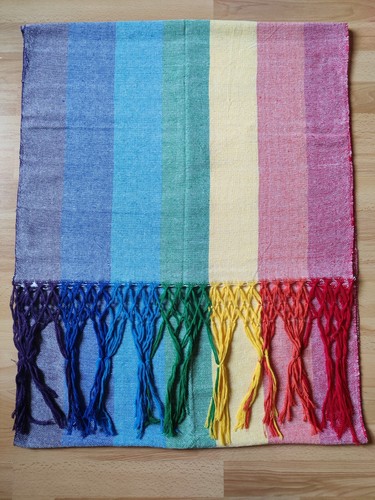 Scialle rebozo tessuto - rebozo, mano