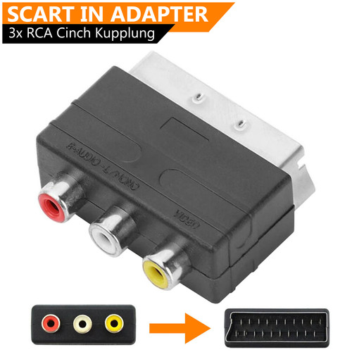 Adattatore scart - adattatore,