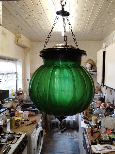 Vintage plaffonier bottle - plaffonier,