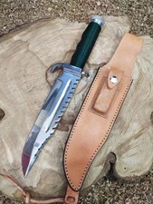 COLTELLO BOWIE CACCIA ACCIAIO