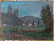 Attilio rossi olio - rossi, (bergamo),