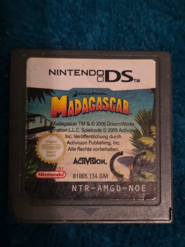 Madagascar nintendo modulo - madagascar,