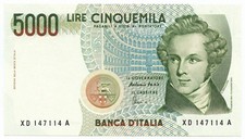 5000 LIRE B. D'ITALIA VINCENZO