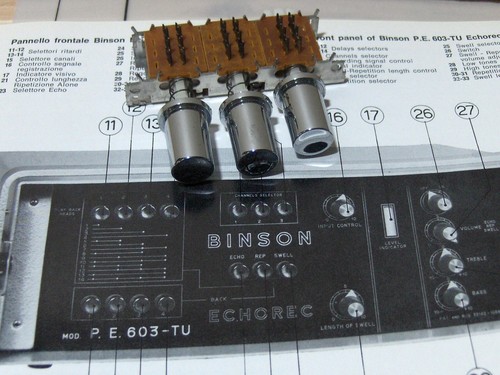 Binson echorec pulsantiera - pe,