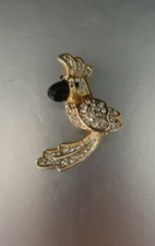 Spilla Pappagallo con pietre Donna gioielli