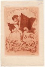 HORATIO GAIGHER: Exlibris für Ellinor Murad, 1912