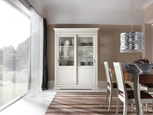Vetrina cristalliera credenza - vetrina,