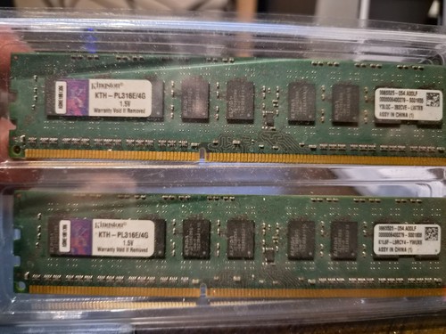 Kingston 8gb ddr3 1600 - 8gb, (2x4gb)