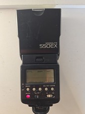 Flash Canon 550 EX TTL Speedlite Canon reflex pellicola flash per fotocamera testato/funzionante!