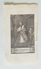 stampa incisione d'epoca da