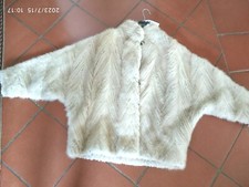 GIACCA PELLICCIA CODE DI VISONE COLOR CHAMPAGNE SECONDA MANO IDEA REGALO VINTAGE