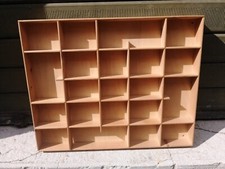 GRANDE ESPOSITORE BACHECA LEGNO BALSA SORPRESINE GADGET PROFUMI MIGNON