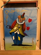 Quadro arredamento pagliaccio Manini