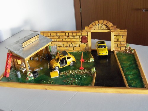 Fiat 500 diorama - 500, ---diorama