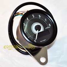 Contagiri elettronico nero Daytona Velona per cafè racer per Triumph honda