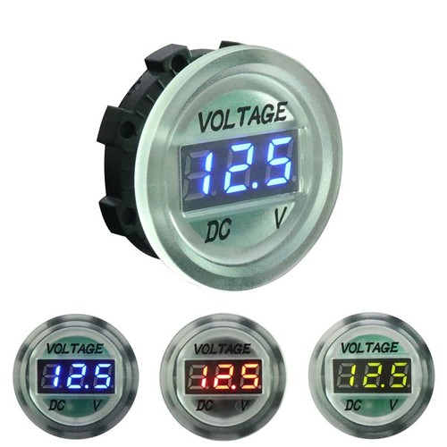 Voltmetro impermeabile rotondo