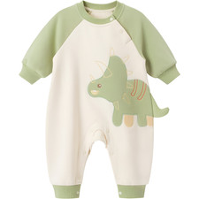 Tutina neonato cotone manica - tutina,