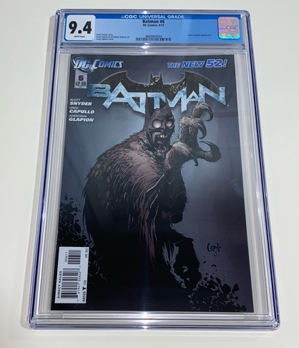 Batman nuovo cgc 9 - #6, 52