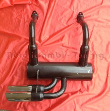 Marmitta Sportiva Due Scarichi Grandi Tubo da Ø 50mm per FIAT 500 R & 126