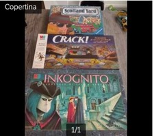 giochi da tavolo anni '80, Crack, Inkognito, Scotland Yard