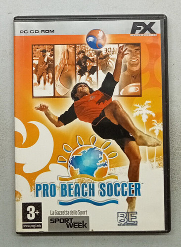 Pro beach soccer blue - blue, label