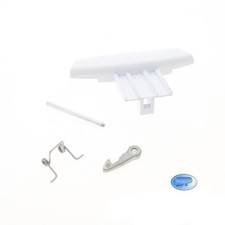 KIT MANIGLIA APERTURA PORTA OBLÒ LAVATRICE ARISTON INDESIT ORIGINALE C00259409