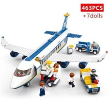 463Pcs Aeroporto Airbus Aereo