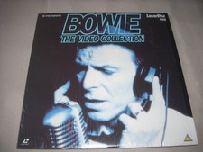 DAVID  BOWIE / THE VIDEO COLLECTION   EUROPE PAL Laserdisc