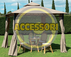Set teli laterali per gazebo - set,