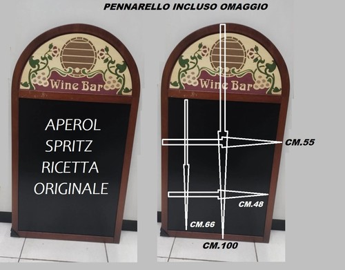 Solo per oggi lavagna wine - solo, bar