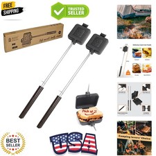 Comodo fornello per torte Campfire Grip - Set di 2 in ghisa resistente