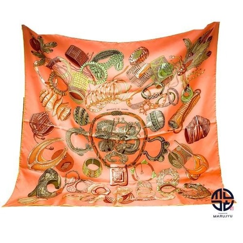 Hermes sciarpa seta - di,