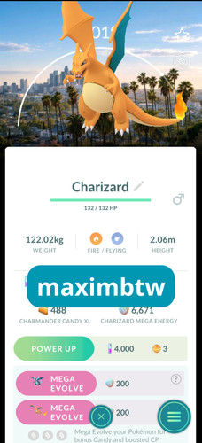 Sfondo charizard non - sfondo, lucido